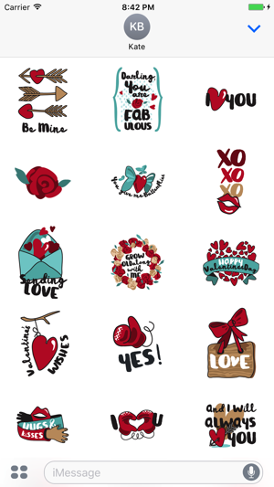 LOVE – Valentine's Day Stickers(圖1)-速報App