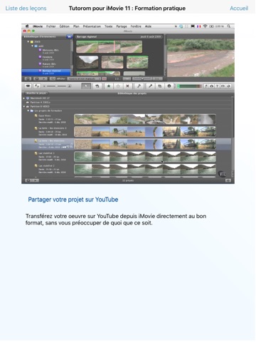 Tutorom pour iMovie '11 - Formation Vidéo screenshot 3