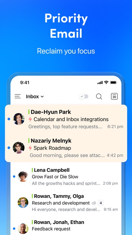 Spark Mail – Smart Email Inbox screenshot-5