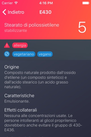 Food Additives Checker screenshot 3
