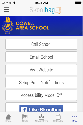 Cowell Area School - Skoolbag screenshot 4
