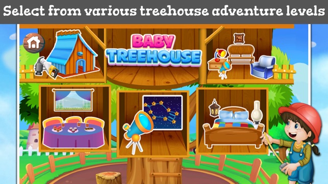 Baby Build A Treehouse Adventures(圖2)-速報App