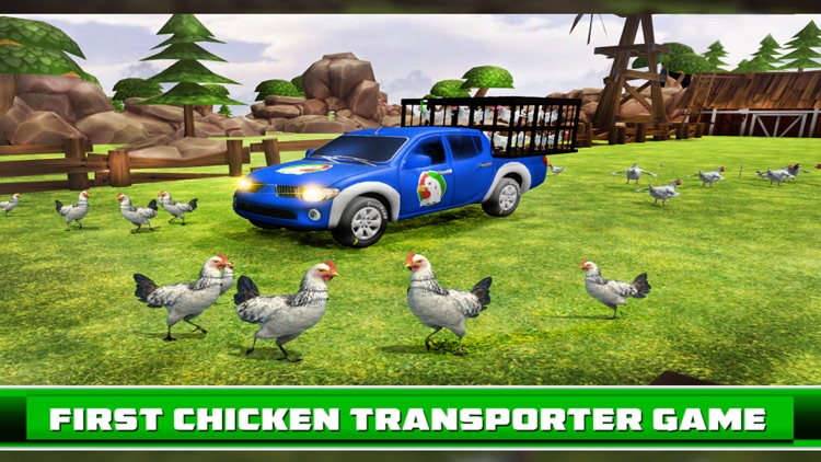 Farm Chicken - Delivery Truck Driver 3D