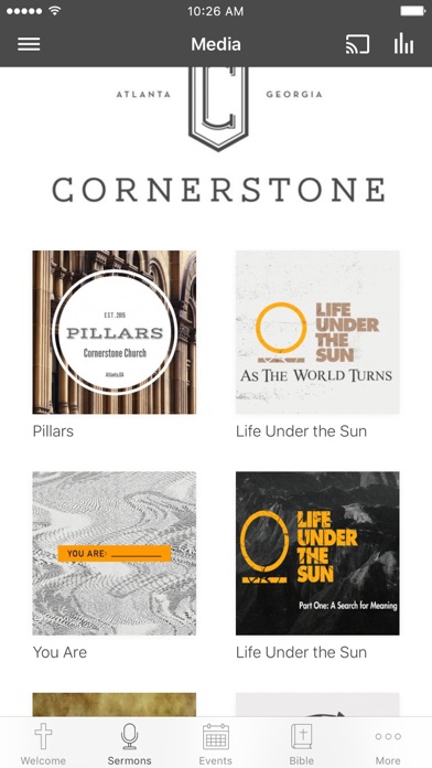 How to cancel & delete Cornerstone Church ATL from iphone & ipad 2