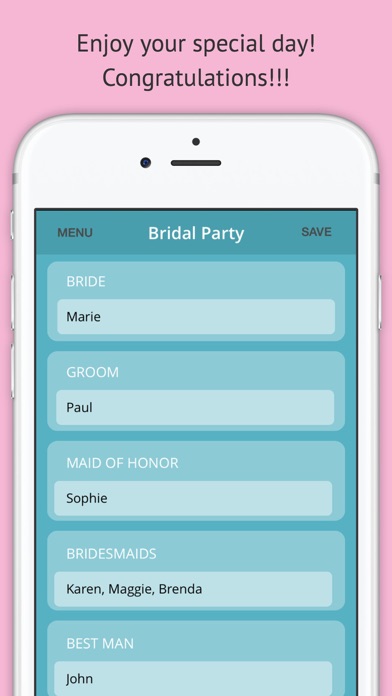 my wedding planner checklist budget guests app price drops