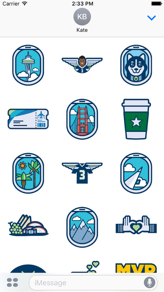 【图】Alaska Airlines Stickers(截图2)