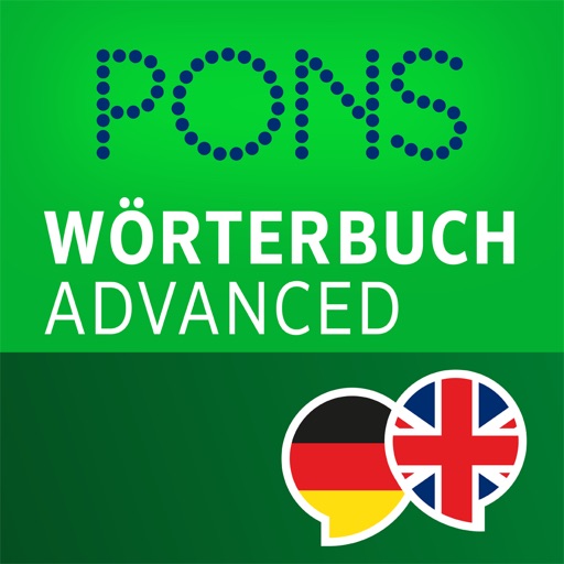 Dictionary German - English ADVANCED by PONS