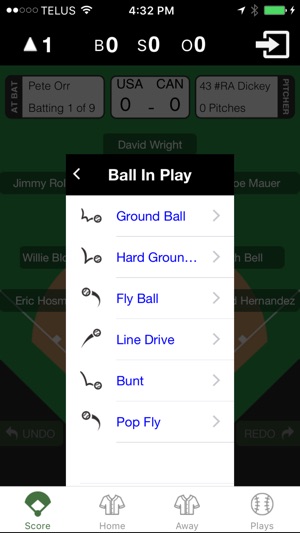 Amateur Baseball Scoring App(圖2)-速報App