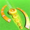 Slide effortlessly through the satisfying orange curvy pads to get your puck in the final hole or shoot the blue ones to have a bit of extra bounce