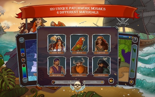 Pirate Mosaic Puzzle. Caribbean Treasures(圖3)-速報App