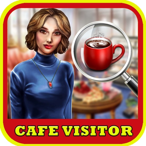 Free Hidden Objects : Cafe Visitor Hidden Object Icon