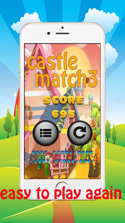 Castle Match3 Games - matching pictures for kids