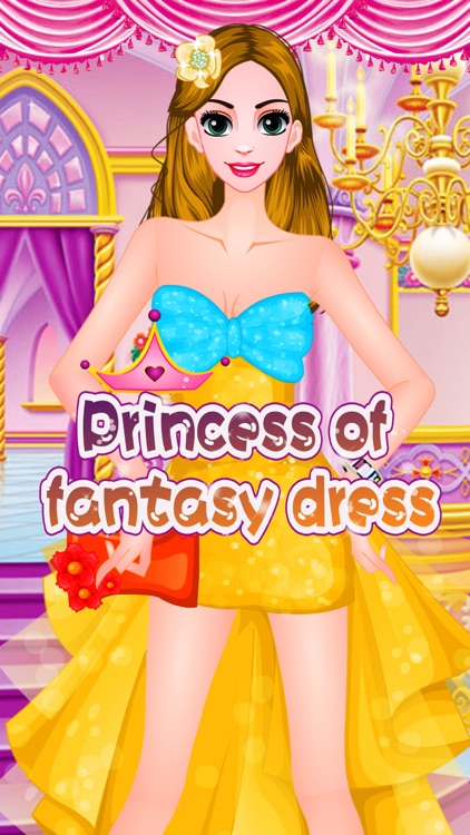 Princess of fantasy dress - Makeover Girl Games screenshot-3