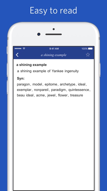 English Thesaurus of popular words and phrases