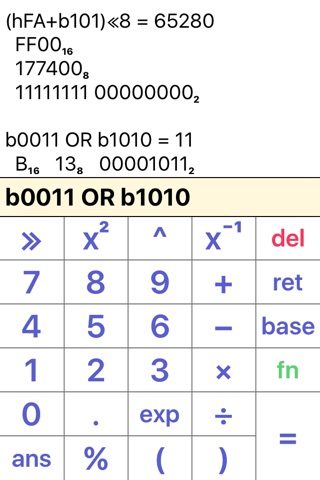 Calc3 screenshot 2