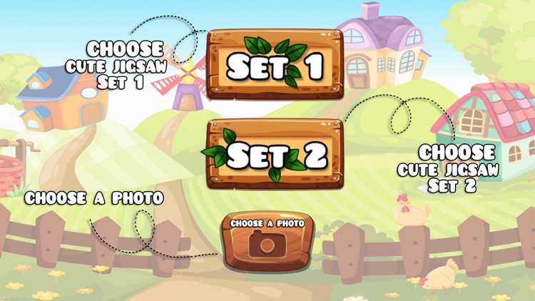 farm jigsaw puzzle : 1st grade learning games screenshot-3