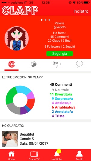 CLAPP - La tv diventa social(圖5)-速報App