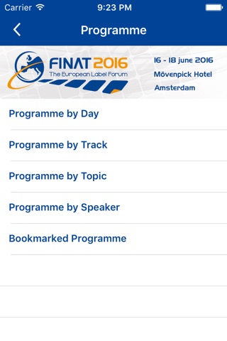 FINAT European Label Forum screenshot 4