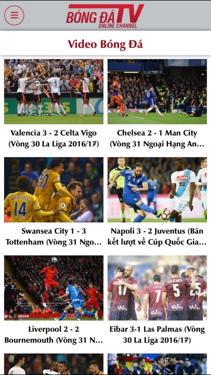 Kênh Bóng Đá - Phát bóng đá K+