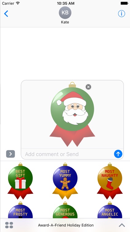 Award-A-Friend Holiday Edition screenshot-3