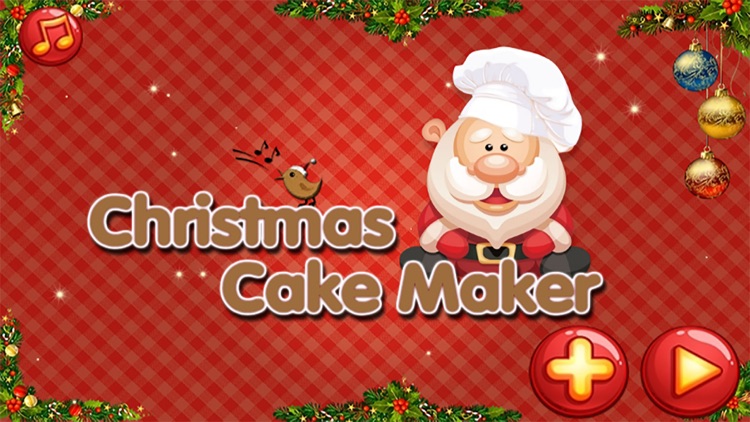 Christmas Cake Maker - Santa Cooking Game