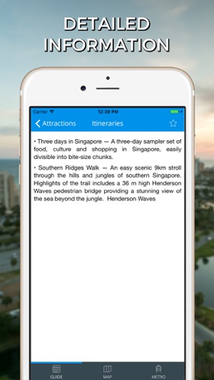 Singapore Travel Guide with Offline Street Map(圖2)-速報App