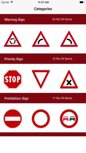 Italy Road Traffic Signs(圖2)-速報App