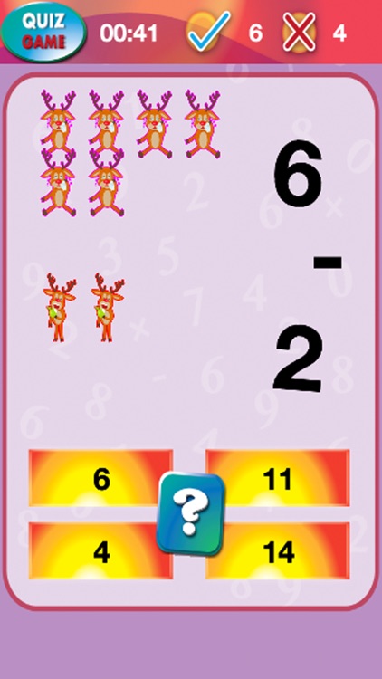 Deer Rocky Math Game For Kids And Adults