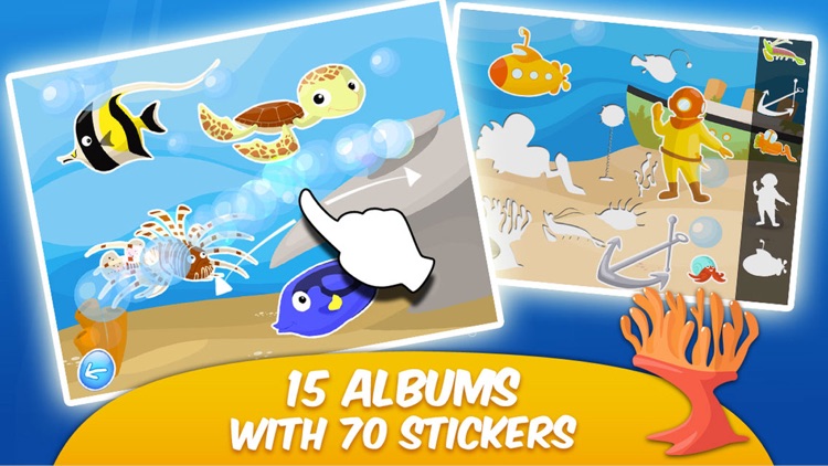 Toddler & Kids Learning Games Age 3+ Free: Ocean 2 by MagisterApp