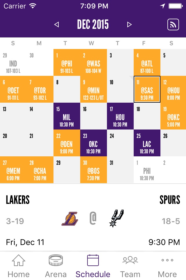 LA Lakers Official App screenshot 2