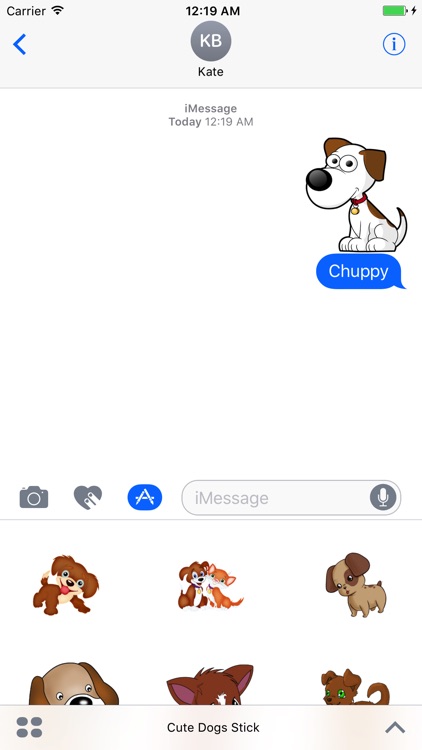 Cute Dogs Stick