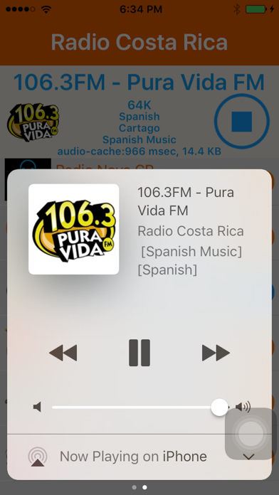 How to cancel & delete Radio Costa Rica - Radio CRI from iphone & ipad 3