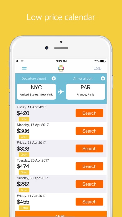 Cheap flights online - Air 365 screenshot 3
