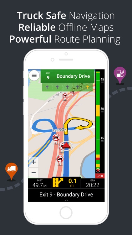 CoPilot Truck GPS - Route Planning & Offline Maps screenshot-0
