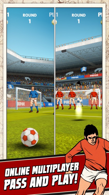 Flick Kick Football Kickoff