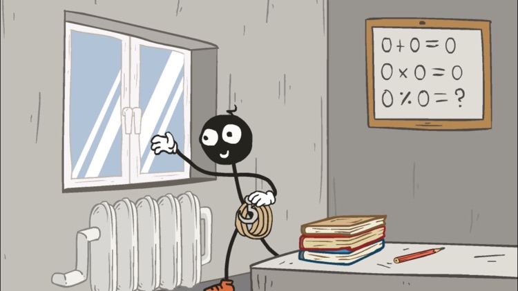 Can You Help Stickman Escape School?