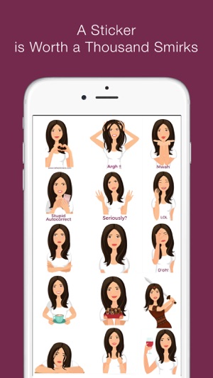 Telle-Donna: Chic stickers for women & girl talk(圖2)-速報App