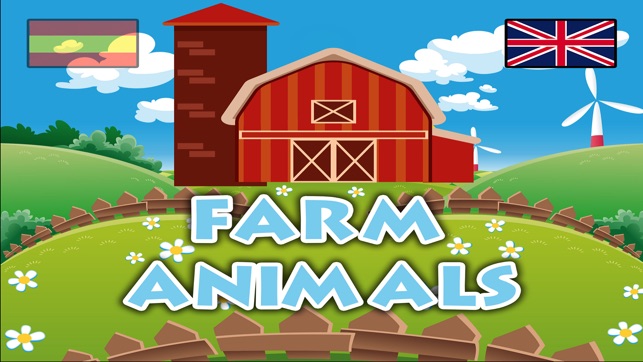 Farm animals name and sound · Kids Learn