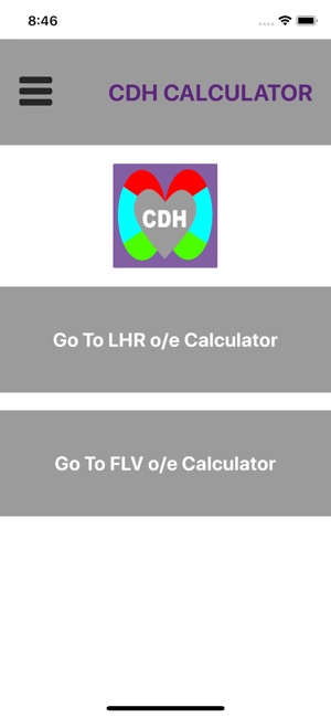 CDH Calculator