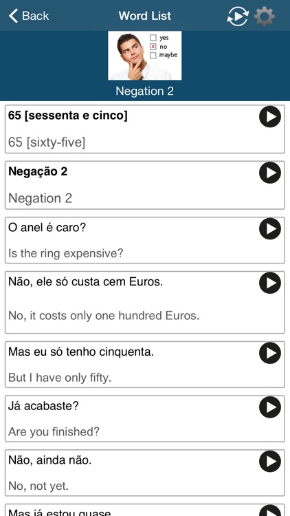 Learn Portuguese - 50 Languages screenshot-3