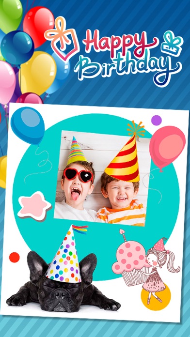 How to cancel & delete Birthday greeting cards & stickers – Photo editor from iphone & ipad 3
