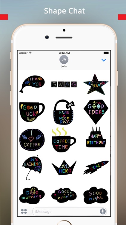 StiPia - BlackChat Stickers