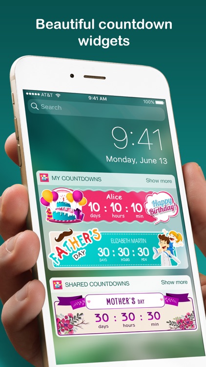 Countdown sticker - Fancy countdown widget & timer screenshot-0