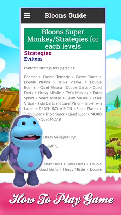 Guide for Bloons SuperMonkey 2