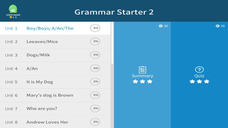 Grammar Starter 2