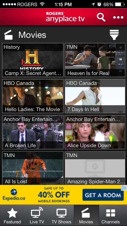 Rogers Anyplace TV screenshot-3