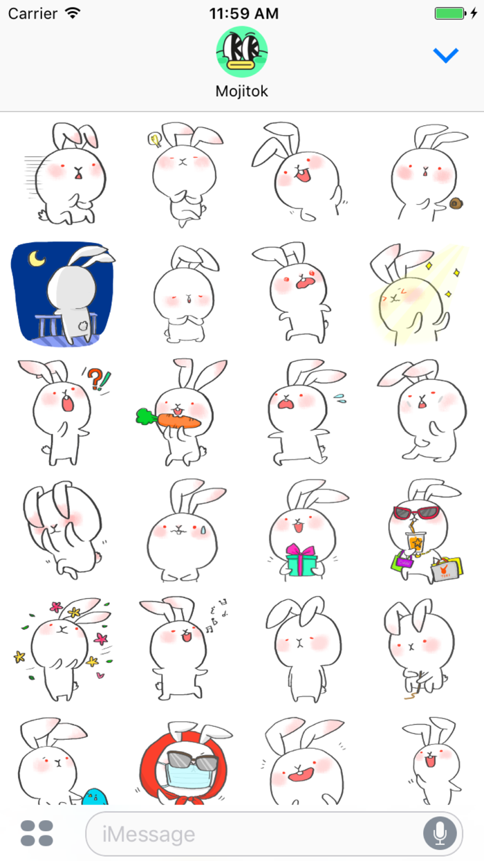 Ordinary Rabbit Tokhee Stickers