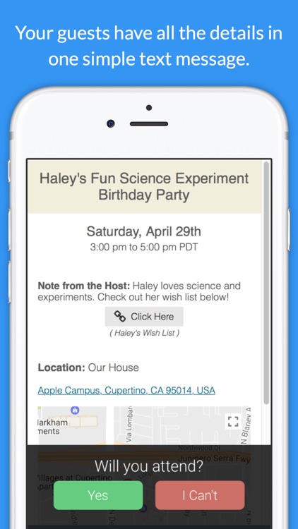 Invitd - Invitation Maker & RSVP by Text Message