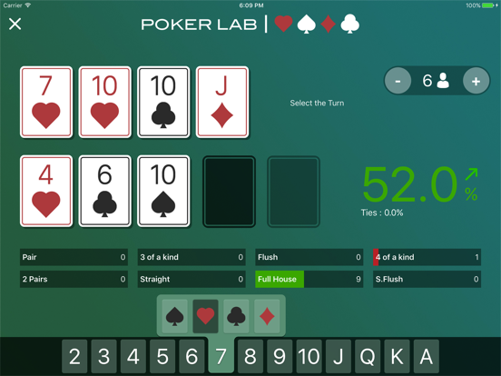 PokerLab Pro - Probabilités et statistiques