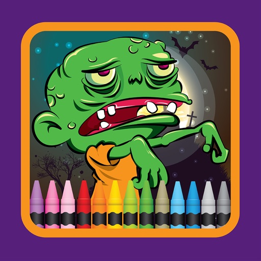 Game for Family Coloring Zombie Drawing iOS App